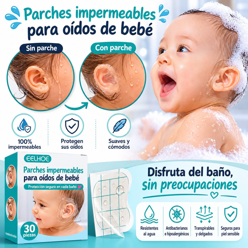 Parches Impermeables para Oídos®